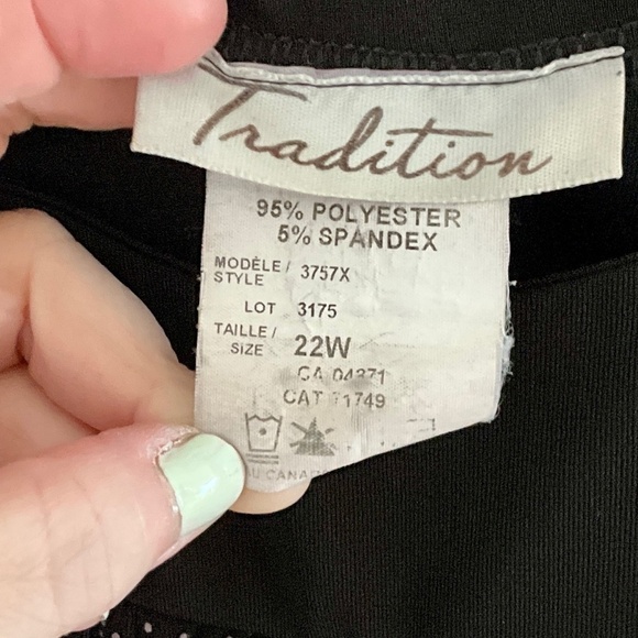 Vintage Printed Flowy Mini Dress Floral Stretch Black/lavender Plus Size 22W - Picture 3 of 7